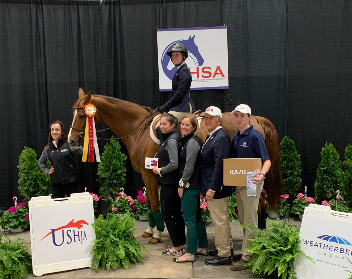 DVUAggies's tweet photo. Reserve National Champion in Team Intermediate Fences at IHSA Nationals, junior Alexis Martin!! #AggieNation https://t.co/icbsMj44J9