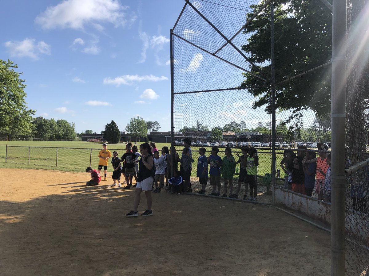 May Pirate Day tradition for 4th graders! Kickball game on this gorgeous day ☀️🏴‍☠️ #GlenwoodKidsDeserveIt