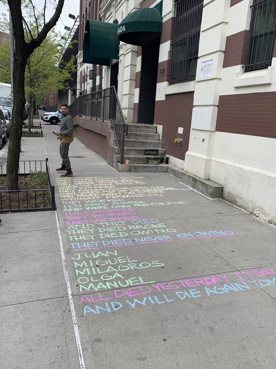 LoisaidaInc's tweet image. We’re kicking off #LEShistorymonth chalking with our community of artists, our organizers, friends &amp;amp; colleagues! 

Our @loisaidafest is celebrating #rootsandbranches this year so we remember Petra Santiago, Pedro Pietri &amp;amp; more, whose vibrant legacies are very much alive!