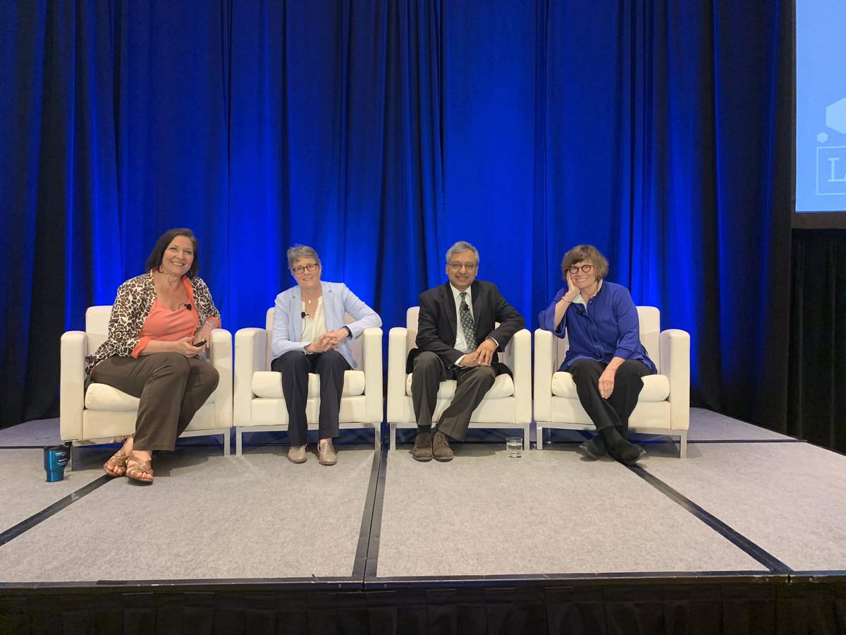 The Future Workforce in Lab #Design: Where is it Coming From &amp; What Does it Look Like? DLR Group's Vicki David (far right) joined three other lab design experts to share strategies for #mentoring and attracting new talent in #labdesign at #2019LDC. bit.ly/2LjWaCH