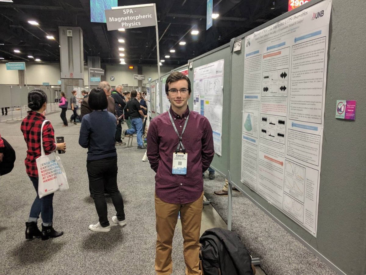 Kudos to <a href="/UNB/">UNB</a> student Connor Flynn, who made a major discovery surrounding GPS signal interference 👏🛰 Learn more: ow.ly/HvVc30oCTz8 <a href="/csa_asc/">Canadian Space Agency</a> H330oCS0b #UnivResearch <a href="/UNBResearch/">UNB Research</a>