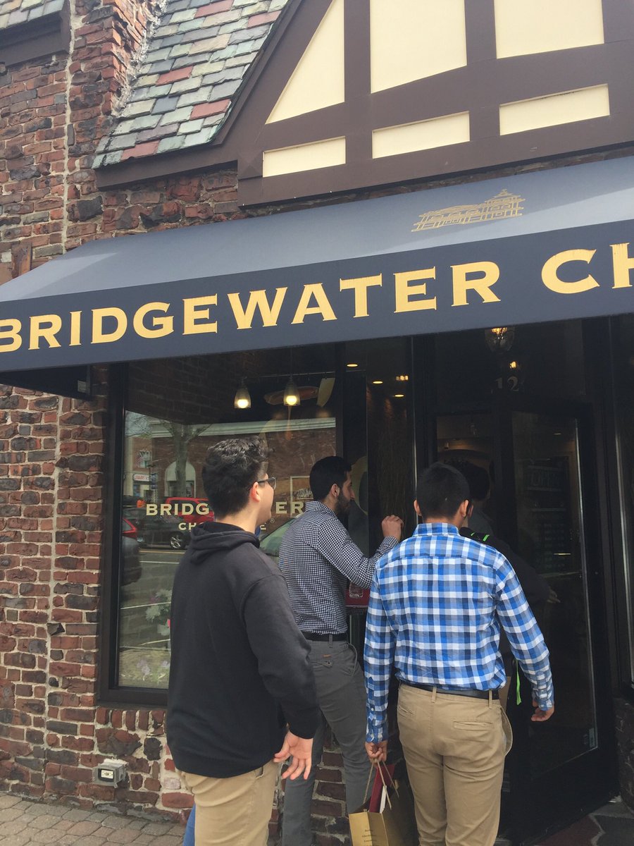 Carlie_McDermo's tweet photo. @BridgewtrCho for our fourth stop on the @JASWNE @TownofWestHrtfd Career Walk - so interesting to see the visual appeal of a chocolate shop and the numerous suppliers that go into such a business. @WHallhigh @ConardCHS #BusEdu #CTE https://t.co/u9RYn4Adpg