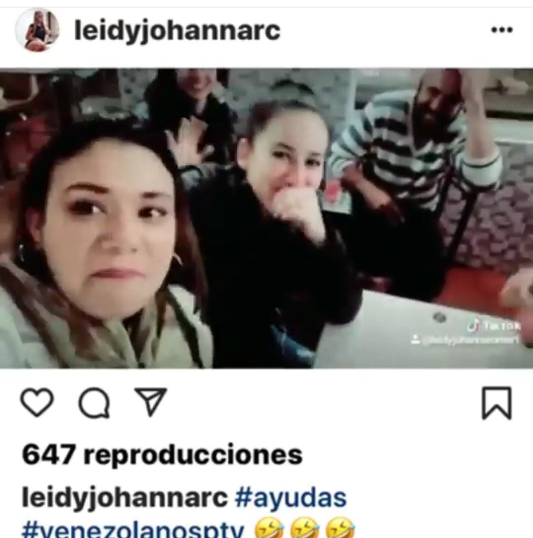 hectOr_2410's tweet photo. Una colombiana, y sus amigos, hacían burla sobre los venezolanos que llegaban al vecino país por la crisis humanitaria en Venezuela. La tipa borró el video y cerró los comentarios en los post de su cuenta en Instagram. 

Hoy fue despedida de la empresa donde laboraba. https://t.co/3QWTmeMPJ5