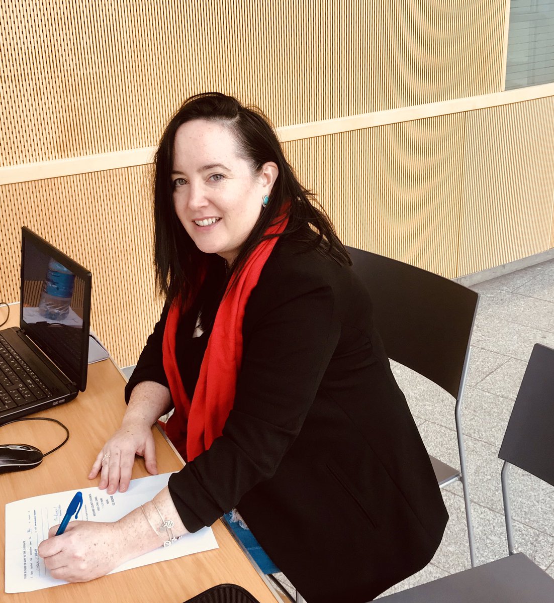 COReillyLabour's tweet photo. Obligatory nomination photo✊✊🌹🌹🌹It’s official, I’m on the ballot papers!
Thanks to @KildareCoCo for a smooth process! #Teamlabour #LE19 #Time2DeliverNewIdeas 🗳🗳🗳#VoteCOR4CoreValues #Vote1OReilly @women4election @labour https://t.co/dFd9gUAk5b