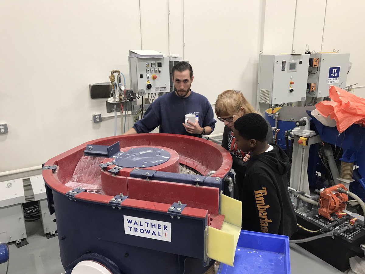 Kids from <a href="/KentwoodPS/">Kentwood Schools</a> Discovery Elementary got to tour <a href="/WaltherTrowal/">Walther Trowal GmbH</a>’s Kentwood location. The workers there mentor the students every Friday. Today the kids got to see where they work! Check it out tonite on <a href="/wzzm13/">13 On Your Side</a> #mentor #education