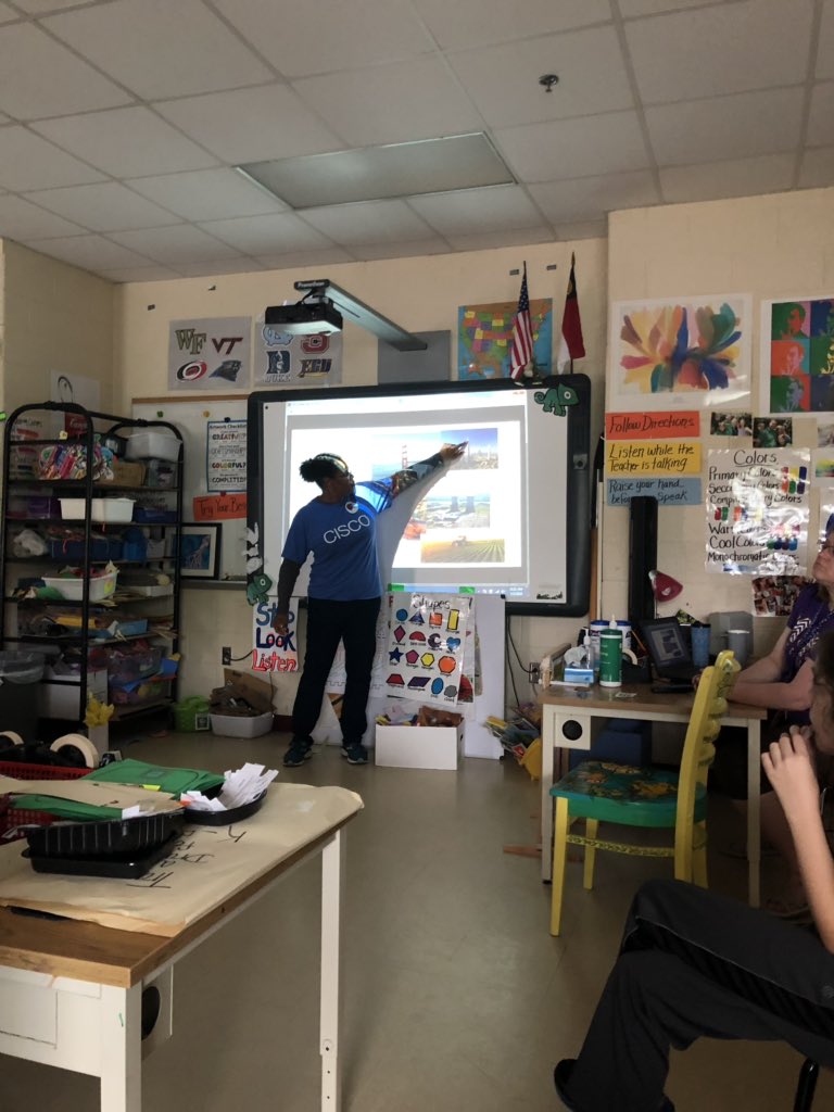 CaterJennifer's tweet photo. What is an Engineer? Chameleons find out on Carpenter Career Day! https://t.co/qT06oB5rgm