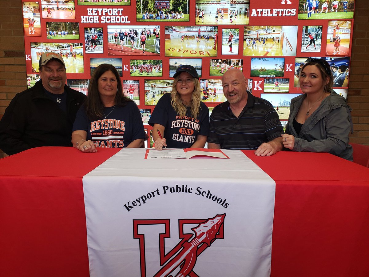 KeyportCentral's tweet image. Congratulations to Gigi Piccini on her committment to continue her athletic (basketball) and academic career at Keystone College. Keyport is very proud of you!