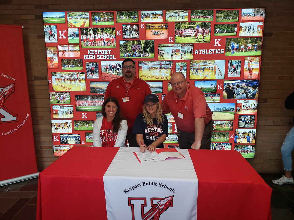 KeyportCentral's tweet image. Congratulations to Gigi Piccini on her committment to continue her athletic (basketball) and academic career at Keystone College. Keyport is very proud of you!
