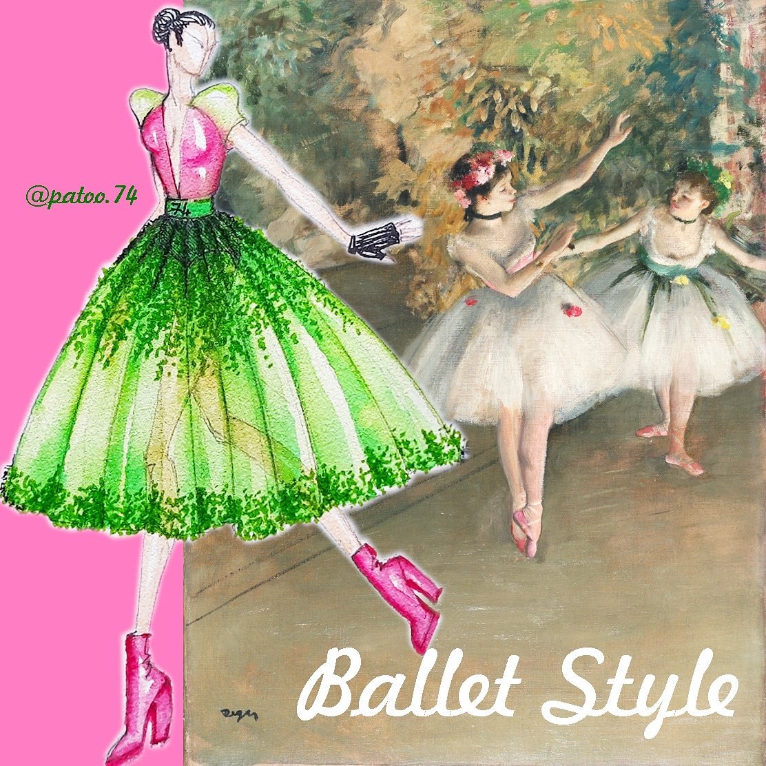 P74PatriziaB's tweet photo. Ballet Style by Patoo74! 
#Trending #Fashionista #style #DiorCruise https://t.co/VKB0K9F2Hu