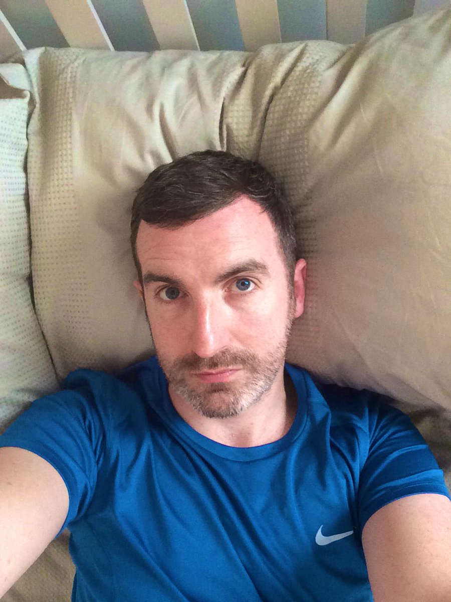 pendo86's tweet photo. Just got changed to go for the run 🏃‍♂️ then made the terrible mistake of lying on my bed. Now I don’t think I’m moving. 🛏 

#lazy #tired #TFIfriday #ToRunOrNotToRun https://t.co/IxClZkIwML