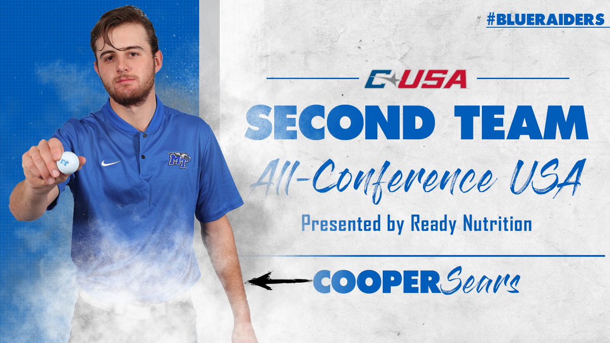 Middle Tennessee boasts a league-best three golfers on All-Conference USA teams with Byrd, Owens and Sears collecting postseason honors!

#BlueRaiders 🔵⚪️⚡️