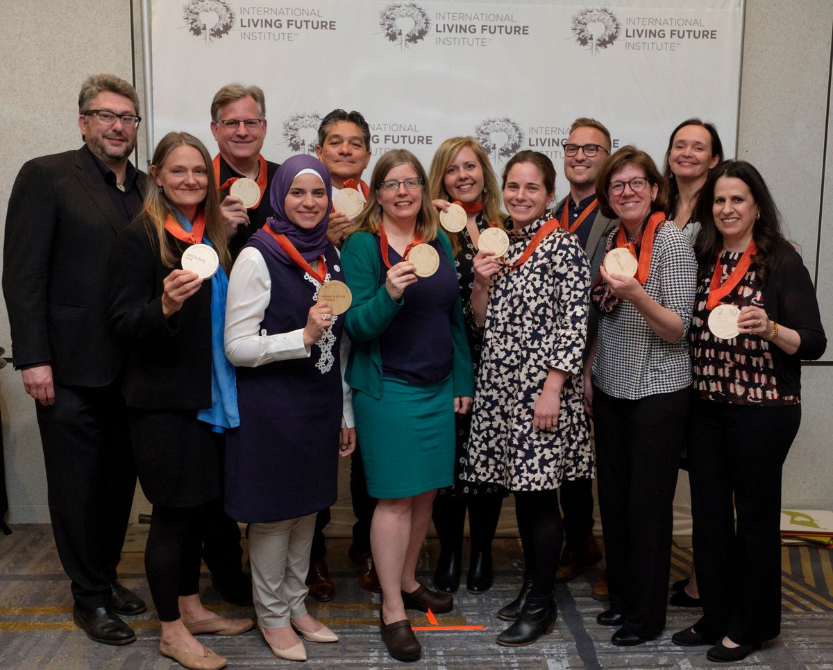 Living_Future's tweet photo. We would like to appreciate the amazing group of humans recognized last night as #LivingFuture Heroes! @Jenna_Cramer @lsparandara @RealJoelCesare Amy Johns (@ZilkhaCenter) Bert Gregory (@mithun_design) @AveKathleen, @amira_ayoub @SERAlisap #LF19 https://t.co/ntGkpAXJjS