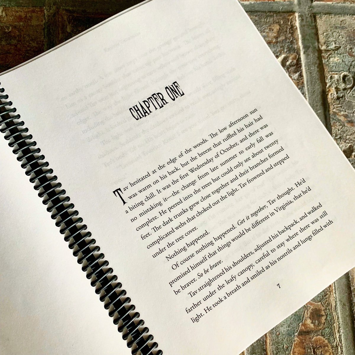 KFThorsness's tweet image. My book baby is starting to look like an actual book!!! Doing a final read-through for typos, and getting SO EXCITED ... it’s all getting so real!
#TheWickedTree #authorlife #month9books #kidlit #mglit #creepymg