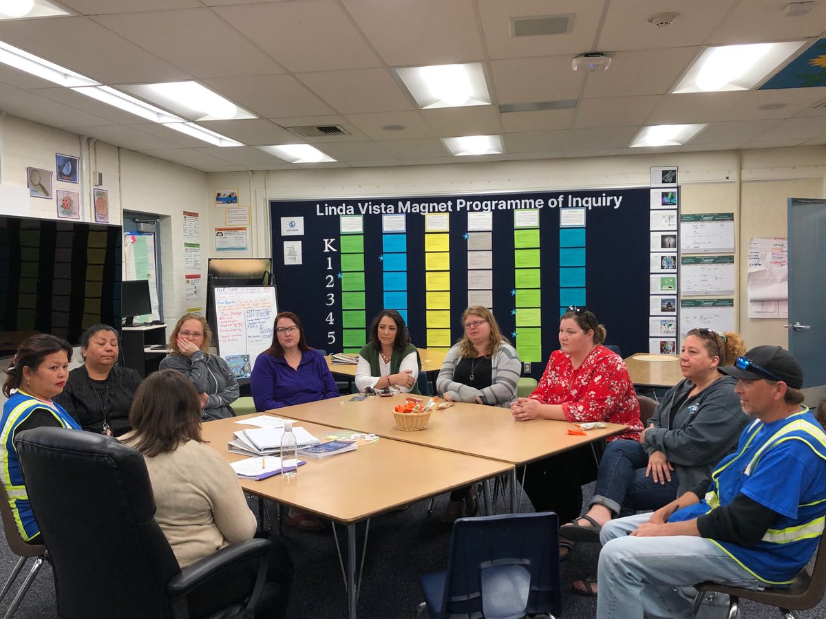 bpoiriez's tweet photo. A proud moment. Linda Vista Magnet parents taking time this morning to meet with our IB PYP consultant. Thank you for your support parents. ⁦@SVUSDSchools⁩ ⁦@LVEmagnet⁩ #SVinnovates ⁦@TriciaG5333⁩ ⁦@rlgaedicke⁩ https://t.co/2Dnx13f0I5