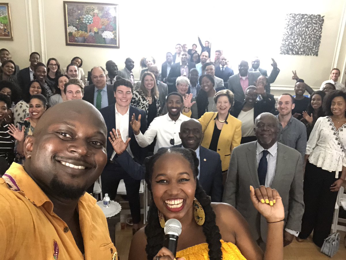 Christinesntim's tweet photo. It was a pleasure presenting the @HaitiTSummit vision @USEmbassyHaiti with the Ambassador + influencers within the DC community. roadshow to 20+ cities has gathered over 2100+ pioneers from around the world who believe that #Haiti can become an international tech hub by 2030. https://t.co/pSaNAgR9F3