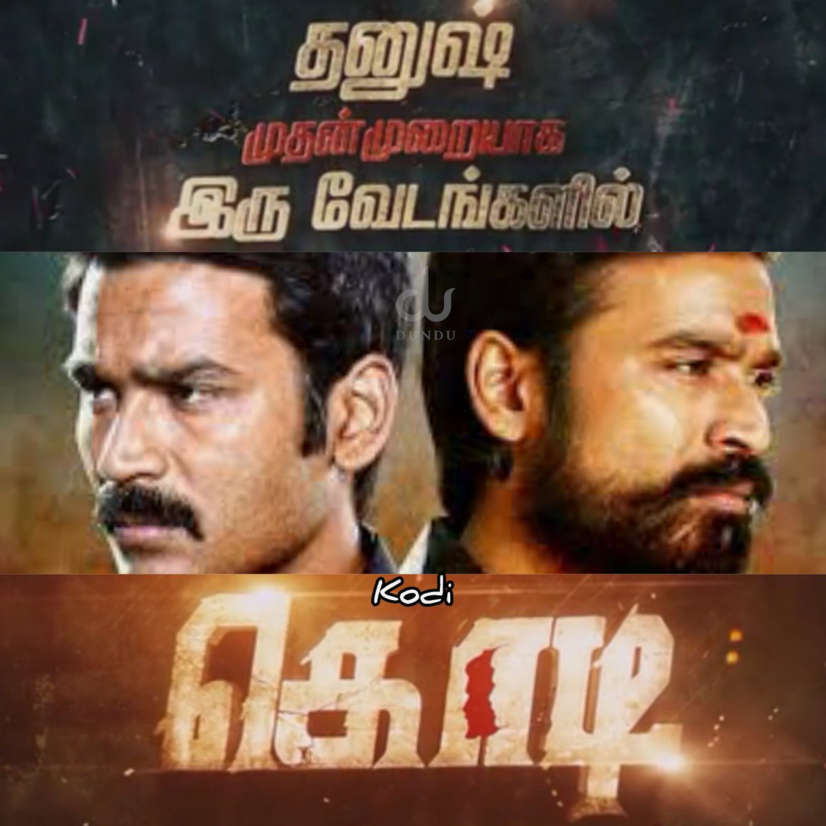 #journeyofdhanush 
Movie : #Kodi
Release Date: 27 Oct 2016
Director : #RSDuraiSenthilkumar
Music Director : #SanthoshNarayanan
@dhanushkraja as Anbu kodi

#actor #Singer #lyricist #Producer #Wunderbarfilms #whythiskolaveri #tamil #Kollywood  #movie #dhanush #dhanushkraja #trisha