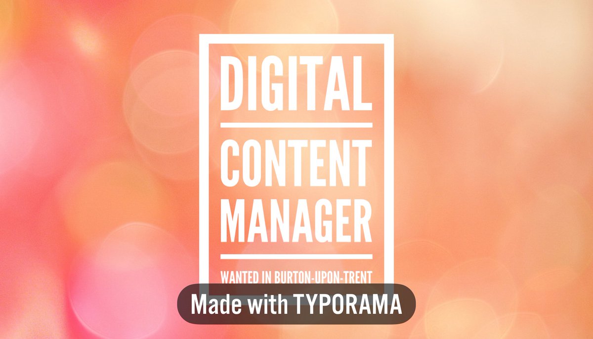 slade_dee's tweet image. We’re recruiting a digital content manager in Burton. If this role is right for you, get in touch: 01158561082 #jobsinburton