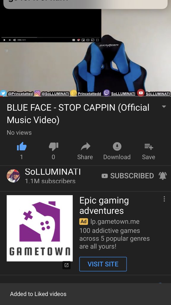 Solluminati On Twitter Blue Face Stop Cappin Https T Co Odonrvyl5a - blueface stop cappin roblox id