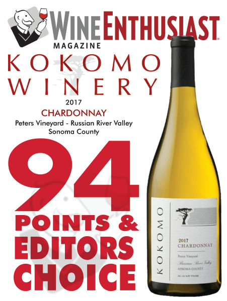 KokomoWinery's tweet photo. Thank you @WineEnthusiast @vboone ! We are so grateful for such an awesome review!
🍷🙌
#blessed #KokomoWinery #Chardonnay #94Points #SonomaCounty #PetersVineyard #RussianRiverValley #BarrelFermented #WineEnthusiast #SonomaCountyWines #SonomaCountyChardonnay https://t.co/yPEWExZeKn
