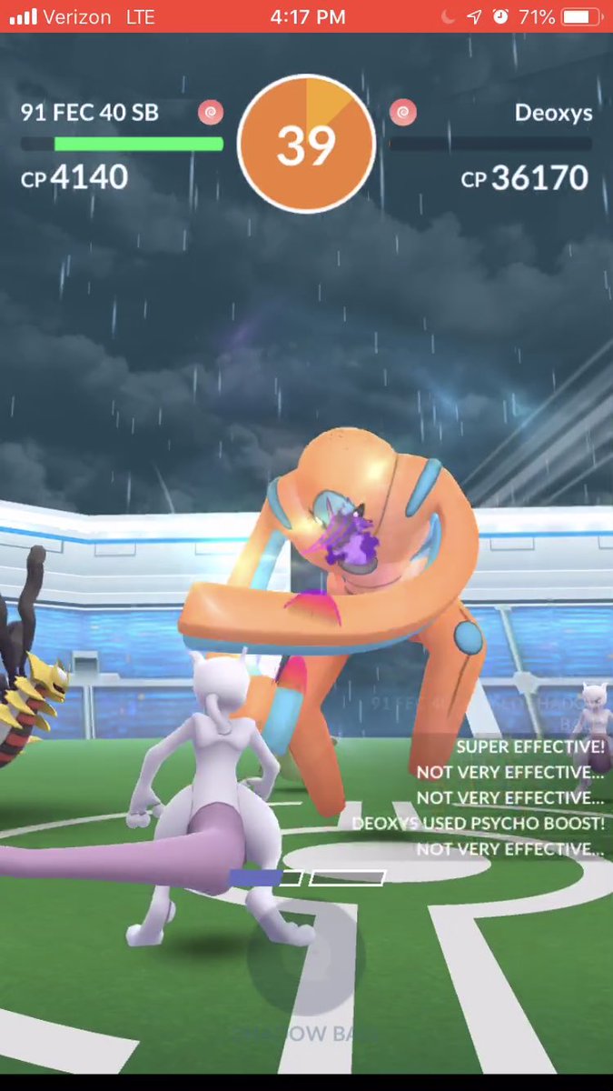 CoachMK21's tweet photo. Deoxys quad in Rochester, NY. @PoGoKieng @Pokebattler_com #PokemonGO https://t.co/C6sdSiVbXV