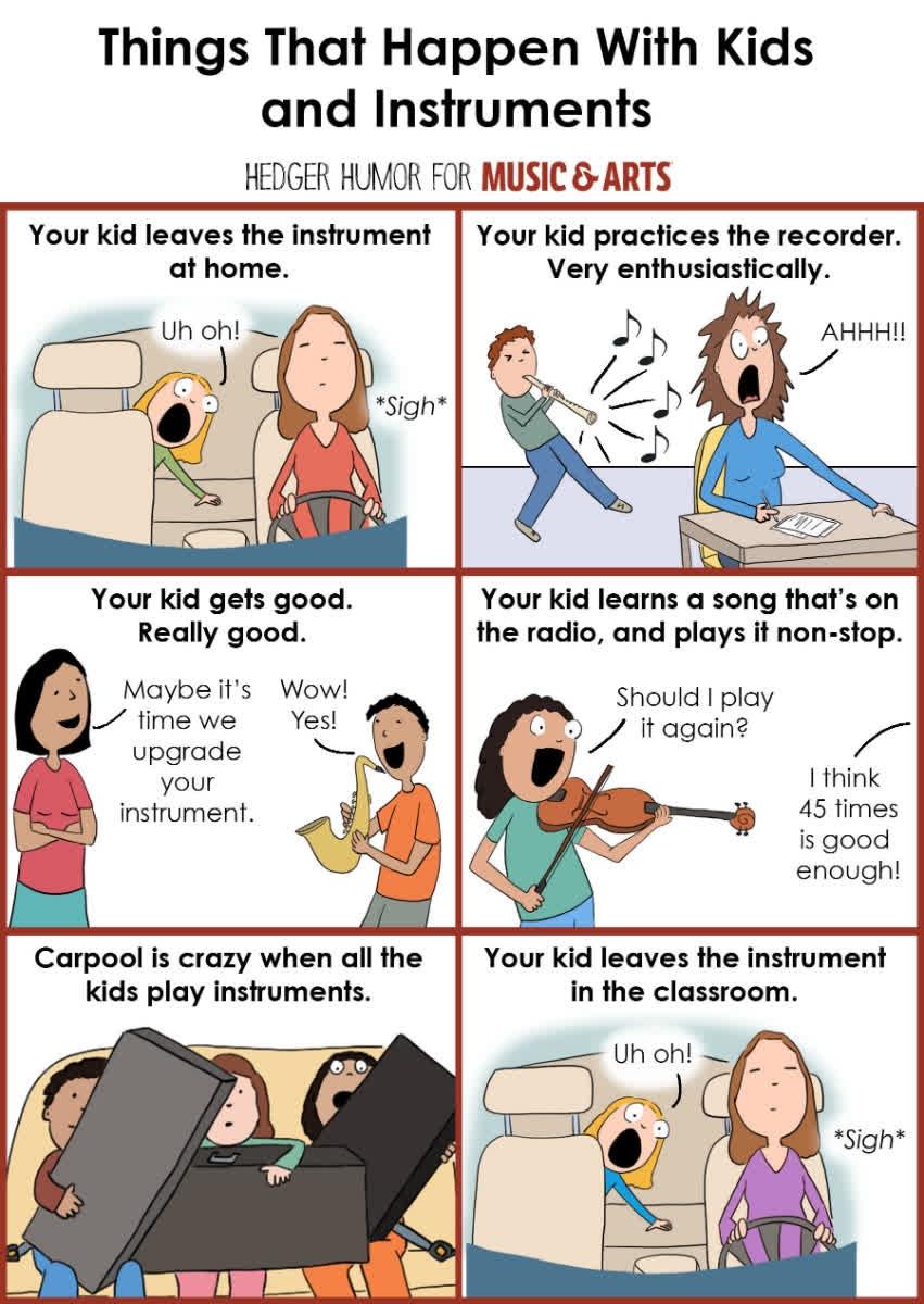 MusicArtsFan's tweet image. Thanks @adriennehedger for creating this hilarious comic! If your child has gotten really good at their instrument, it's time #RSVP to our #UpgradeYourSound 🎵 events! Check it out here: qoo.ly/x5rrr