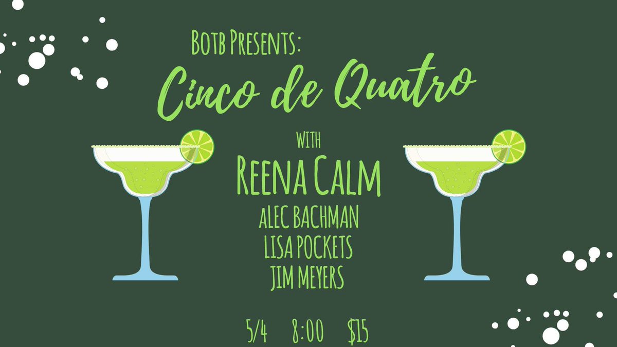 ComedyInKC's tweet image. Did you miss @ReenaCalm last night? Well check her out again @BarrelKC TOMORROW night with a posse of top notch local talent!!