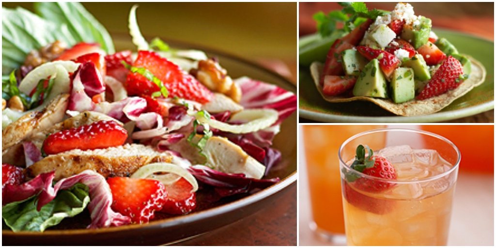 This seasonal specialty is versatile enough to go from sweet to savory and still shine. 🍓 Add #PeakSeasonPick strawberries to your shopping list to indulge in one of these delicious recipes. bit.ly/2GHjnum
