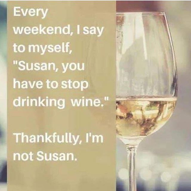 Cheers to the weekend, Susan! 🥂 bit.ly/2JgFOYP
