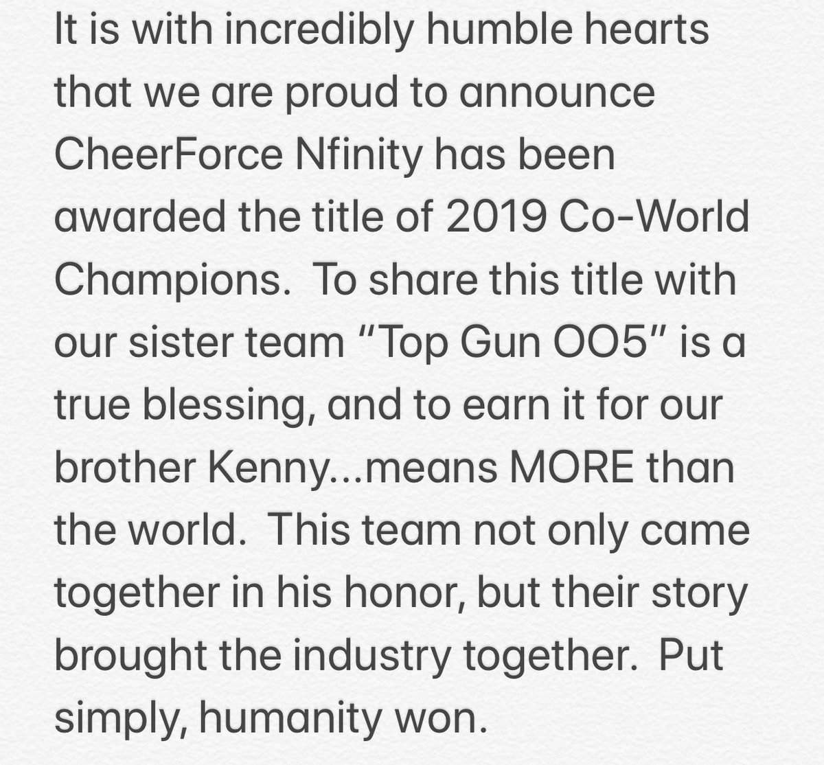CheerForce tweet media