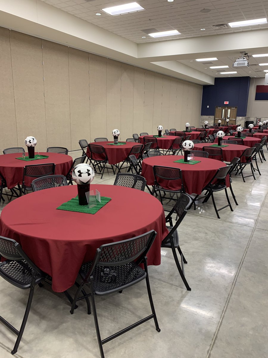 MagEventCenter's tweet photo. Tonight we celebrate with Magnolia West Lady Mustangs Soccer and @MWHS_Softball to celebrate great soccer and softball seasons! ⚽️ 🥎 https://t.co/yXa0pLsI24