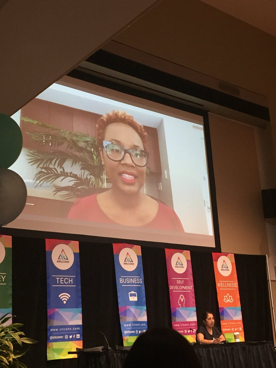 WOW! Our speaker <a href="/kibianderson/">Kibi Anderson</a> President of <a href="/RedTableTalk/">Red Table Talk</a>, is currently live-streaming the <a href="/irlconn/">#IRLCONN: Connections, In Real Life</a> #irlconn19 conference!!! If you would like to ask a question, please use the hashtag #IRLKibi !!