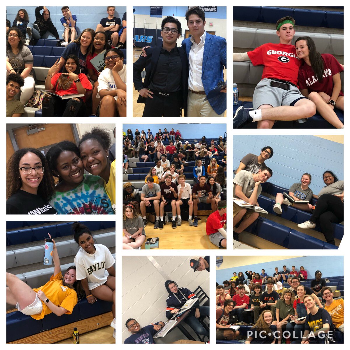 CHStudentBody's tweet image. great senior day for class of 2019 at chs!! 👩‍🎓👨‍🎓🎓 #3weeks
