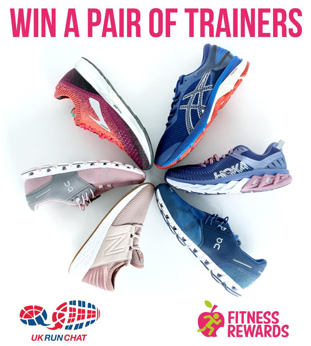 UKRunChat's tweet photo. RT this ✅ &amp; Follow @FitnessRewards1 ✅ to be in the Sunday May 5th draw to win a pair of  running shoes of your choice, up to the value of £120 from Runners Need. Comment with which running shoes you will choose if you win. #ukrunchat https://t.co/htbjltjHBb https://t.co/Kcbk6AEq2a