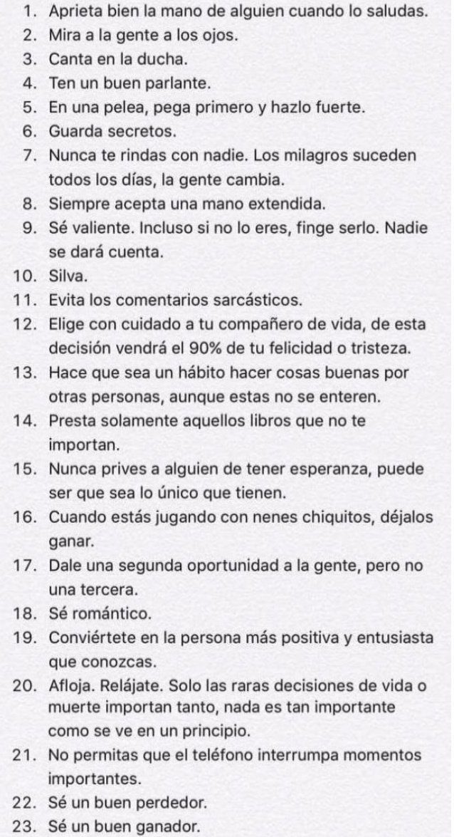 nachogaraffini's tweet photo. 50 consejos de un hombre de 80 años... https://t.co/6Ij6JXaxwN