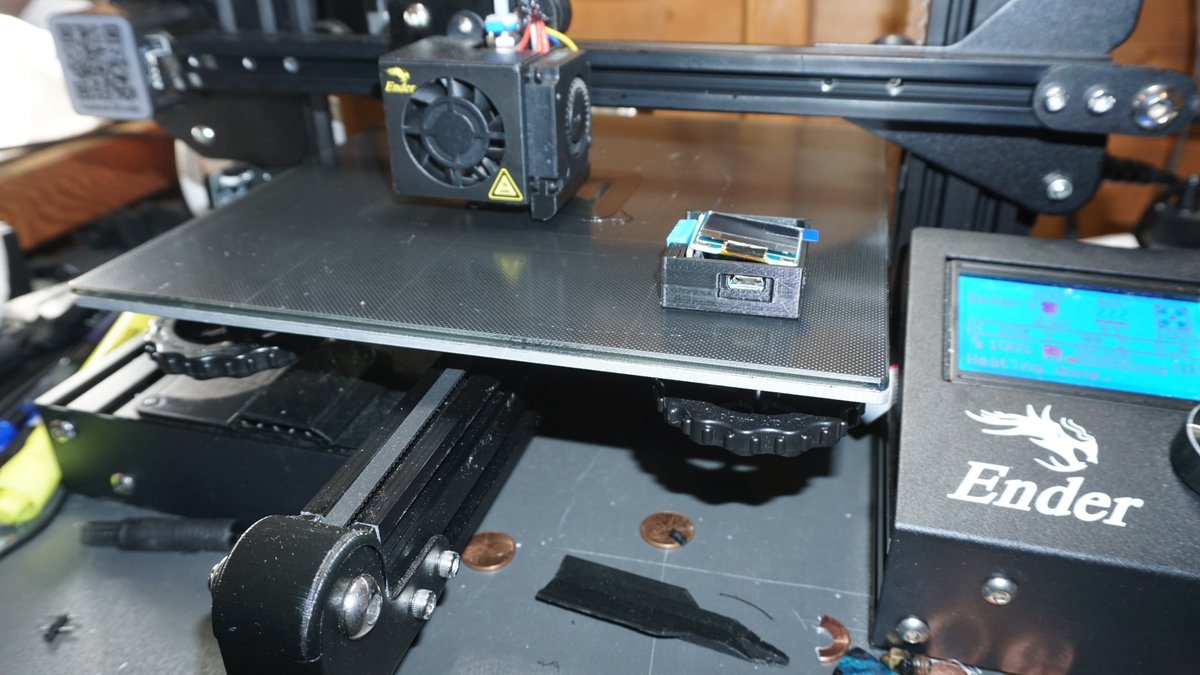 PrintADay365's tweet image. Remixed a #Wemos #D1mini case from the @Sketchup warehouse for a D1 mini, #DTH11 temp and humid sensor, and a 128x64 #OLED screen. Not the final fitting but just an idea...Will add a heating element and 2 beautiful buttons to set target temp. May reprint white...

-#PrintADay365