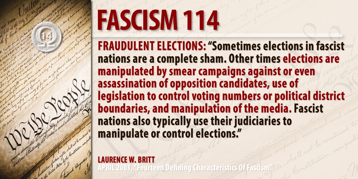 FRAUDULENT ELECTIONS