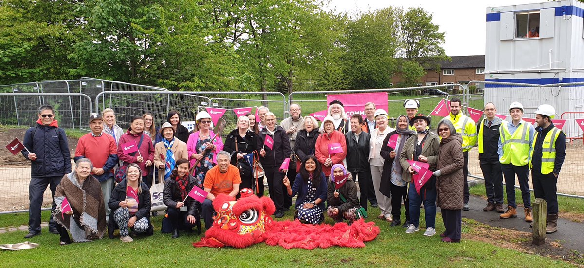 First spade in the ground today at the new Health For All community centre in Beeston. We are looking forward to seeing the building come out of the ground over the upcoming months. 

#LotteryCommunityFunding
#buildingcommunityspirit
#buildingselfesteem
#buildingnewopportunites