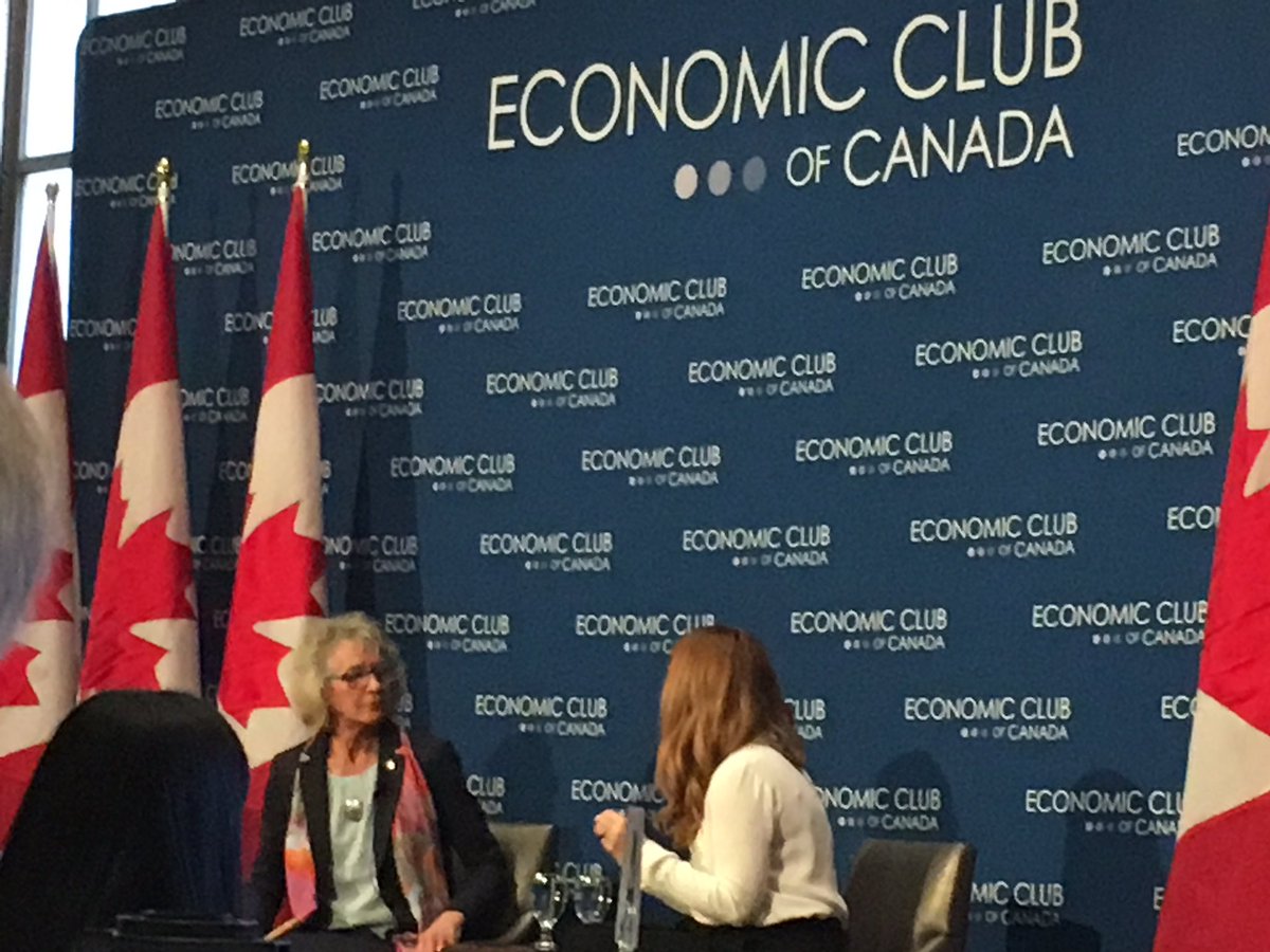 IntrovertCAN's tweet image. Love how relatable The Honourable Joyce Murray is -  getting us view regulation reform by comparing it with chocolates after dinner @economicclubca