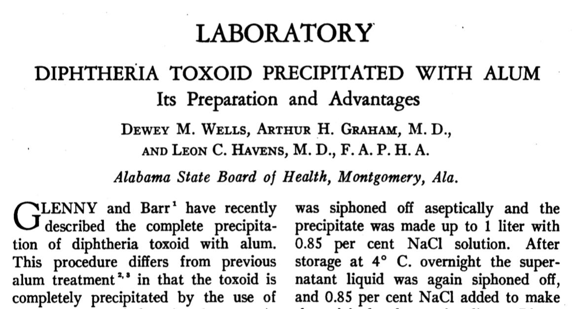 1) One of the most jaw-dropping discoveries I made while researching “The Autism Vaccine” took place in Austria. I was initially intrigued by the autism story when I realized that the first time aluminum had been used in a U.S. pediatric vaccine was 1932.