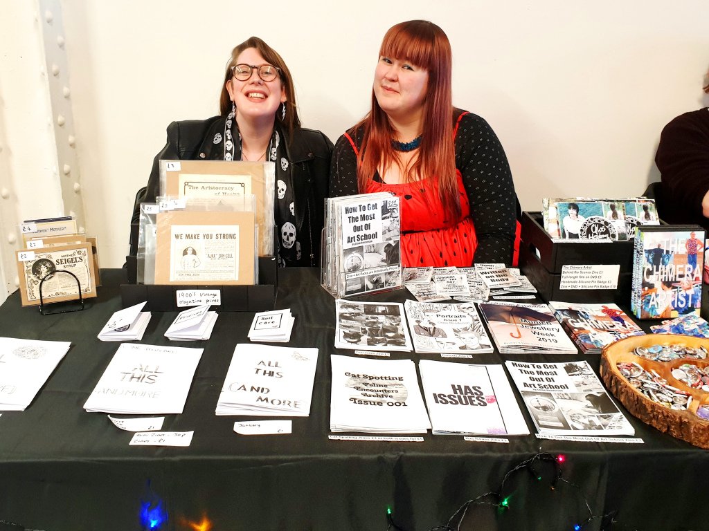 SeaSlugChloe's tweet photo. New blog post all about my first ever zine fair!! Read all about my adventure at the #SolidGone Birmingham DIY Arts & Culture Fair at @Centrala_space with @TheKatieMayes now!! https://t.co/ANYWQfQ4lO https://t.co/I99ft1y1zS
