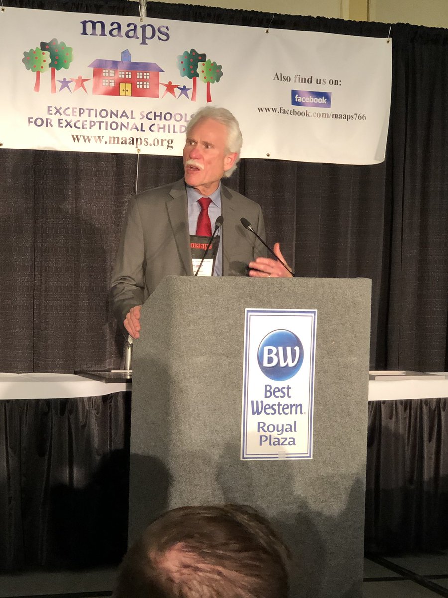 maaps766's tweet photo. Honoring James V. Major as this year’s recipient of the maaps Service Award! Jim’s dedication and commitment to maaps schools is unmatched and well appreciated by member schools! #maaps766 #MaapsSchoolsLead #SpecialEducation #maapsConference41 https://t.co/2IGWzBwYpV