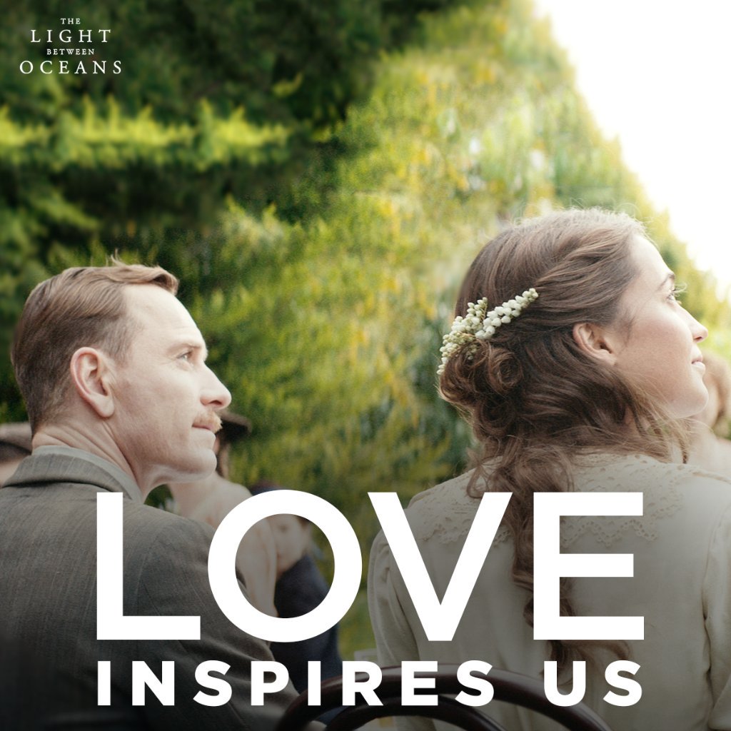 carolyn660's tweet photo. Love like you’ve never loved before. #LightBetweenOceans https://t.co/yvkTtdvKBO