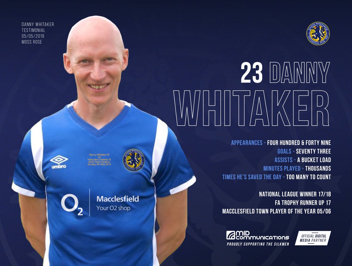 MIDCommsUK's tweet image. There’s only one Danny Whitaker #Legend @thesilkmen