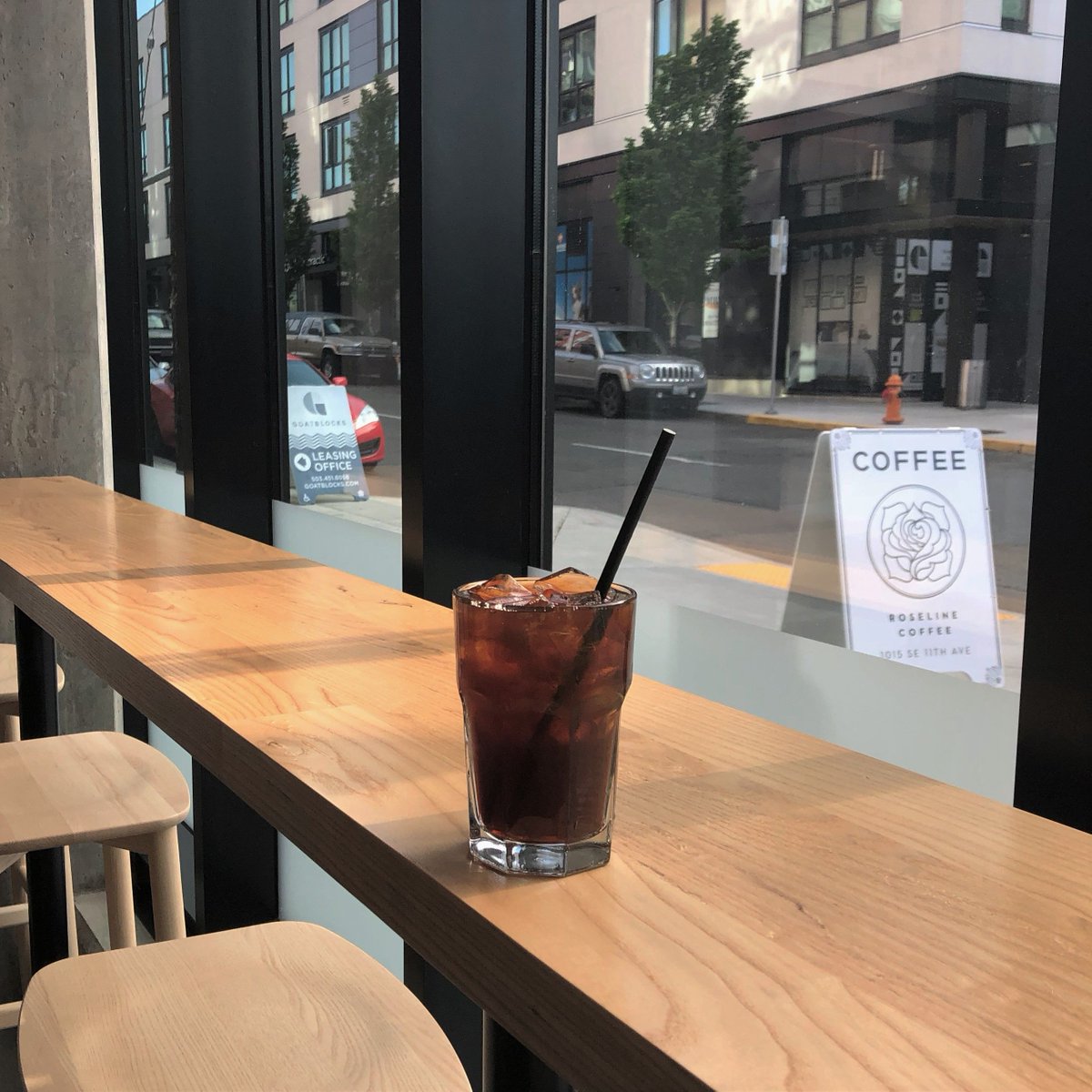 We are now offering iced coffee in the Cafe! We've worked hard to perfect a recipe that maintains the beautiful acidity and complexity that we love in our hot brewed coffee. It's going to be nice and warm out this weekend, come try it out for yourself!
