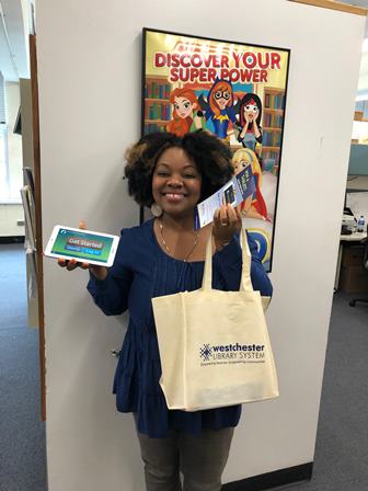 WestLibSys's tweet image. Congratulations to Victoria A. - the First winner of our Learning Upgrade tablet giveaway! She&apos;s pictured here at the Yonkers Public Library&apos;s Will Branch. Visit firstfind.org to find out how you can be entered to win! #LearningUpgrade