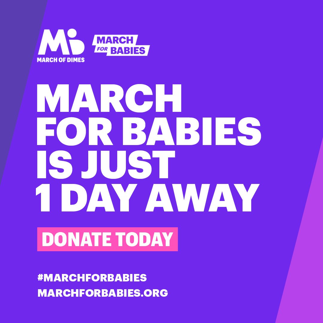 March of Dimes AR (@marchofdimesar) on Twitter photo Can't wait to see you tomorrow. March for healthy moms, strong babies <a href="/NWACC/">NorthWest Arkansas Community College</a> marchforbabies.org/event/NWArkans… Can't wait to see you tomorrow. March for healthy moms, strong babies <a href="/NWACC/">NorthWest Arkansas Community College</a> marchforbabies.org/event/NWArkans…