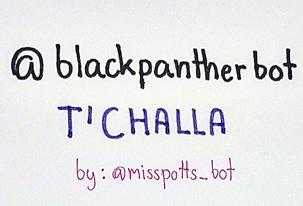 <a href="/blackpantherbot/">𝙏' 𝘾𝙃𝘼𝙇𝙇𝘼</a> ฝ่าบาท เป็นเกียรติอย่างยิ่งที่ได้พบนะคะ /ยิ้ม