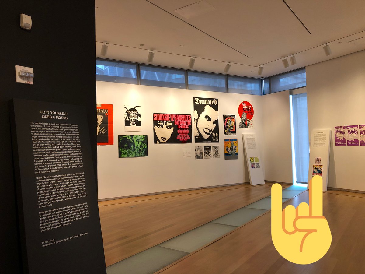GillianSuss's tweet image. #ITweetMuseums #RockON #punkgraphics