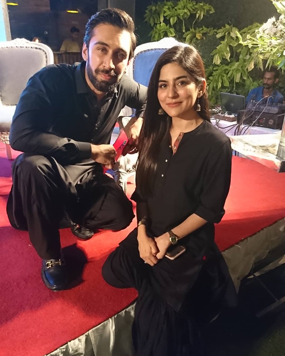 Our beloved #KHAAS couple is at the #meetandgreet of all #ramazantransmission by #EmaxMedia 💯💥