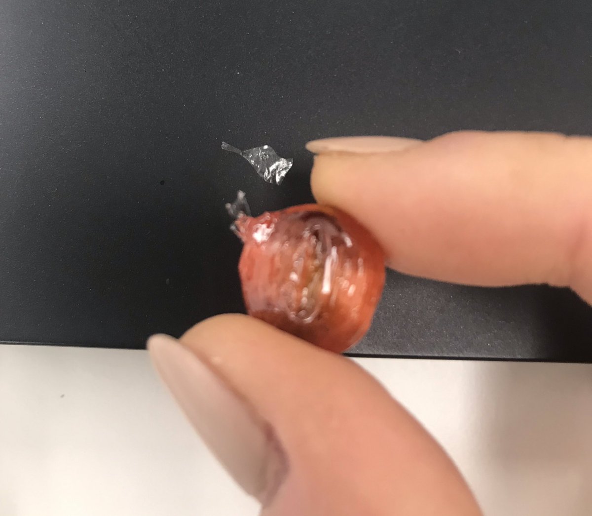 AndreaDiron's tweet photo. Hey @WARHEADS if I wanted to eat plastic I would have just chewed on the wrapper. Fix this now https://t.co/RNNr2bcgh1